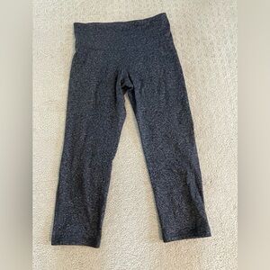 Old Navy Black Heathered Leggings